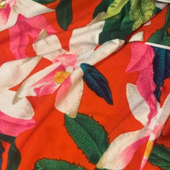 Express Tropical Boho Mini Dress - Size SMALL - Picture 3 of 3